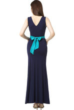 Load image into Gallery viewer, Kimi + Kai Maternity &quot;Scarlett&quot; Colorblock Nursing Maxi Dress