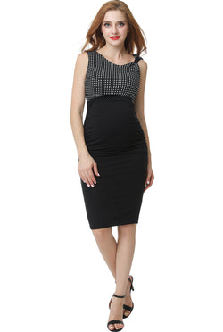 Kimi + Kai Maternity "Bianca" Midi Dress