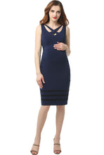 Load image into Gallery viewer, Kimi + Kai Maternity &quot;Valerie&quot; Body-Con Midi Dress