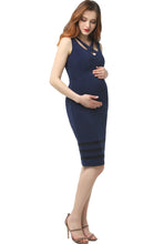 Load image into Gallery viewer, Kimi + Kai Maternity &quot;Valerie&quot; Body-Con Midi Dress