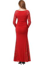Load image into Gallery viewer, Kimi + Kai Maternity &quot;Bella&quot; Mermaid Maxi Dress