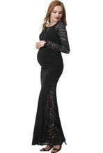 Load image into Gallery viewer, Kimi + Kai Maternity &quot;Bella&quot; Mermaid Maxi Gown