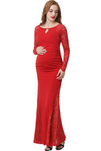 Load image into Gallery viewer, Kimi + Kai Maternity &quot;Bella&quot; Mermaid Maxi Dress