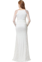 Kimi + Kai Maternity "Mae" Mermaid Maxi Dress