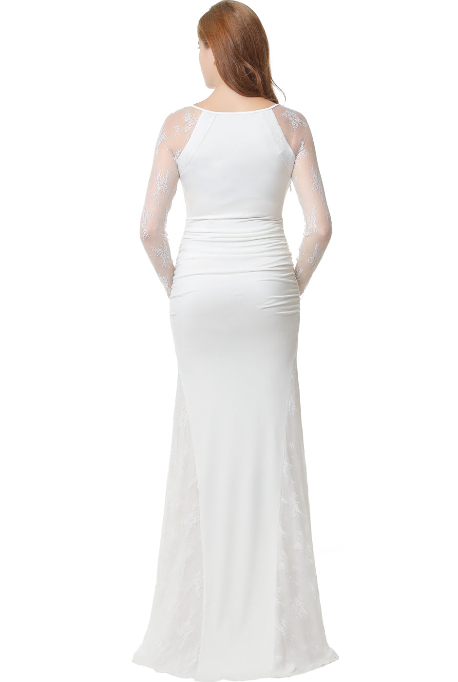 Kimi + Kai Maternity "Mae" Mermaid Maxi Dress