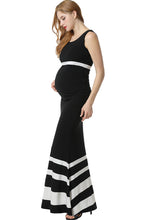 Load image into Gallery viewer, Kimi + Kai Maternity &quot;Cortana&quot; Mermaid Maxi Dress