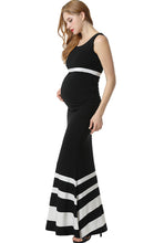 Load image into Gallery viewer, Kimi + Kai Maternity &quot;Cortana&quot; Mermaid Maxi Dress