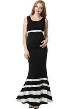 Load image into Gallery viewer, Kimi + Kai Maternity &quot;Cortana&quot; Mermaid Maxi Dress