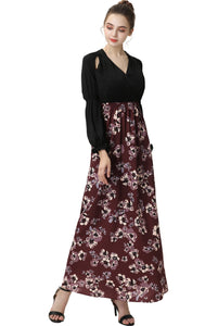 Kimi + Kai Maternity "Sawyer" Maxi Dress