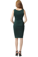 Load image into Gallery viewer, Kimi + Kai Maternity &quot;Talula&quot; Scalloped V-Neck Body-Con Dress
