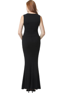 Kimi + Kai Maternity "Edrei" Mermaid Maxi Dress