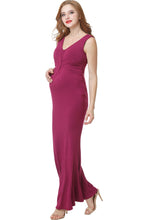 Load image into Gallery viewer, Kimi + Kai Maternity &quot;Edrei&quot; Mermaid Maxi Dress