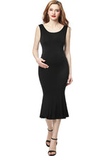 Load image into Gallery viewer, Kimi + Kai Maternity &quot;Bria&quot; Mermaid Midi Dress