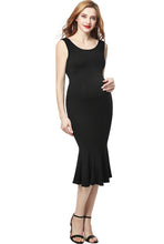 Load image into Gallery viewer, Kimi + Kai Maternity &quot;Bria&quot; Mermaid Midi Dress