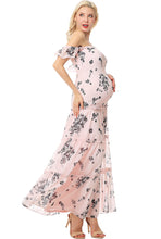 Load image into Gallery viewer, Kimi + Kai Maternity &quot;Charity&quot; Smocked Maxi Dress
