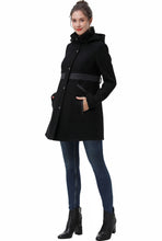 Load image into Gallery viewer, Kimi + Kai Maternity &quot;Adeline&quot; Wool Coat