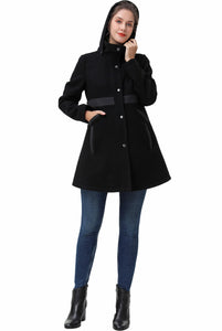 Kimi + Kai Maternity "Adeline" Wool Coat