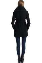 Load image into Gallery viewer, Kimi + Kai Maternity &quot;Mia&quot; Wool Blend Fold Collar Coat