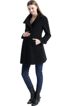 Load image into Gallery viewer, Kimi + Kai Maternity &quot;Penelope&quot; Wool Blend A-Lined Coat