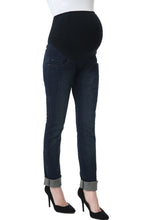 Load image into Gallery viewer, Kimi + Kai Maternity &quot;Frankie&quot; Straight Leg Denim Jeans