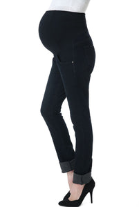 Kimi + Kai Maternity "Frankie" Straight Leg Denim Jeans