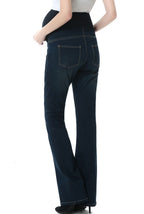 Kimi + Kai Maternity Modern Boot Cut Denim Jeans